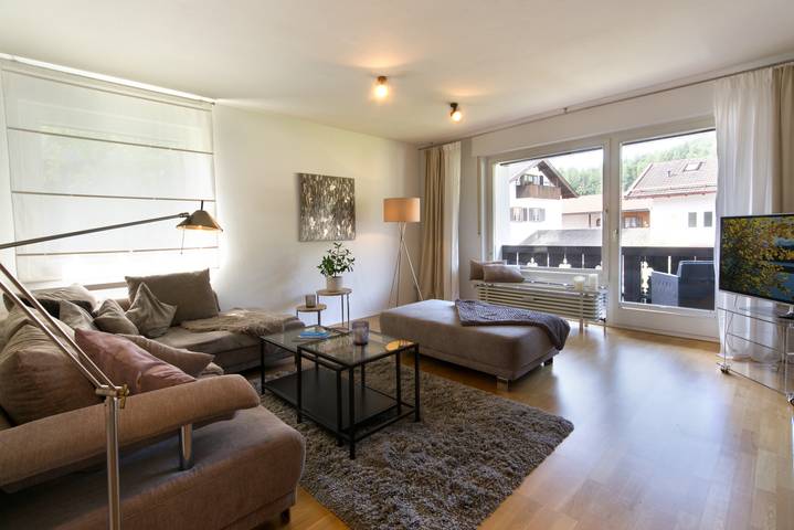 Ferienwohnung für 4 Personen, mit Balkon und Ausblick