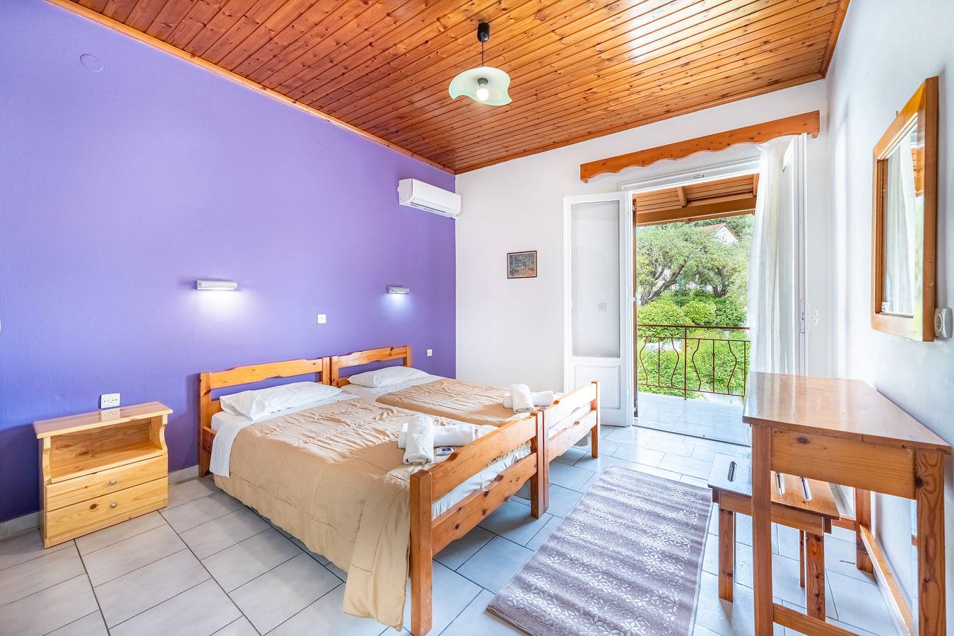 Estudio entero, Apartamento estudio 'Maltas 20' con terraza compartida, Wi-Fi y aire acondicionado. in Corfú