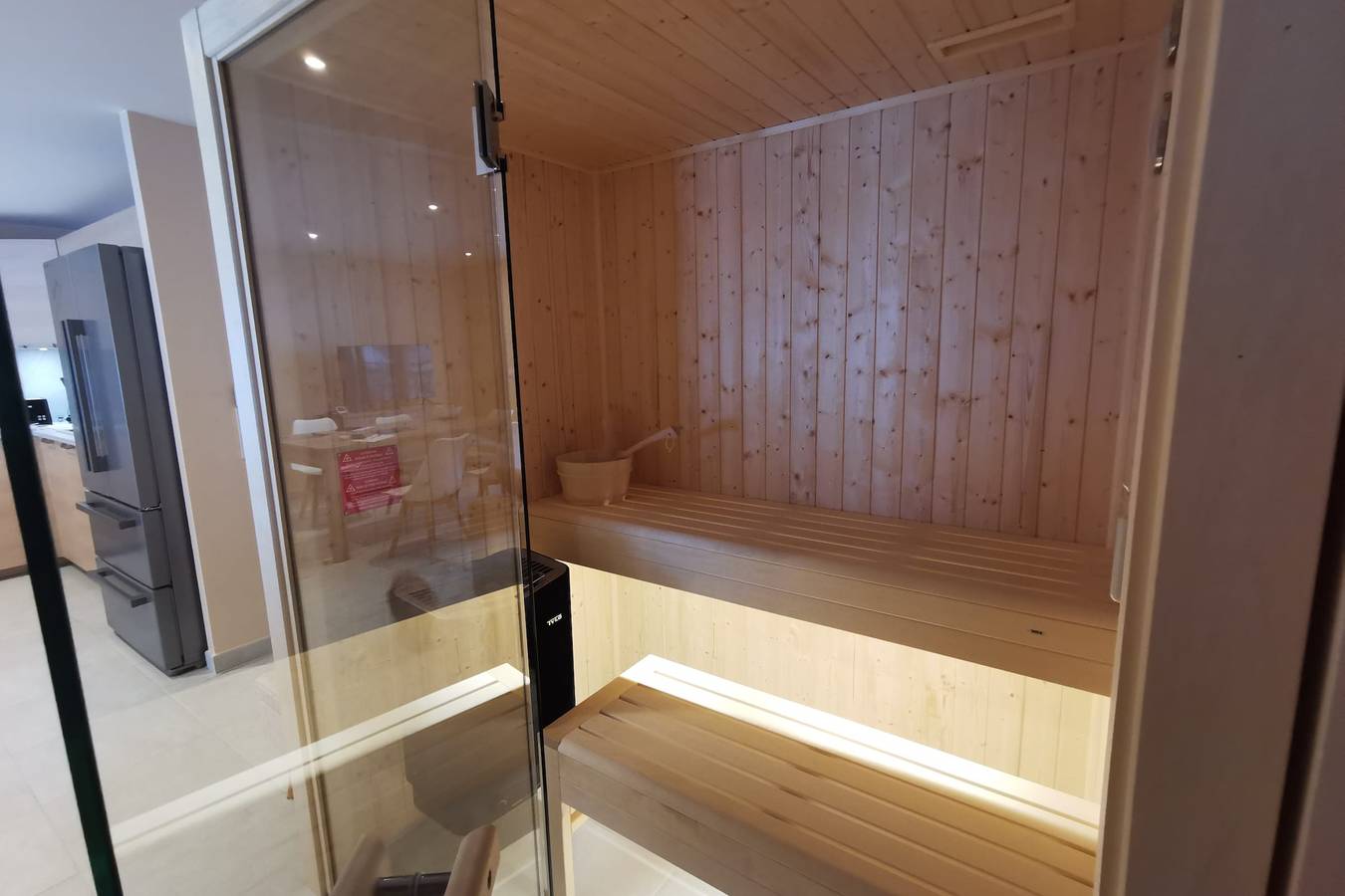 Geheel vakantieappartement, Vakantieappartement voor 7 personen met sauna in La Féclaz, Les Déserts