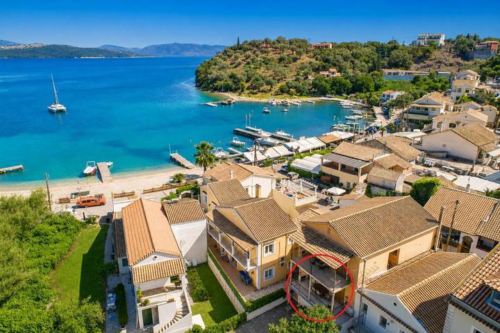 Διαμερίσματα διακοπών για 6 άτομα, με θέα στον ωκεανό και κήπο στον Άγιο Στέφανο (Κέρκυρα)