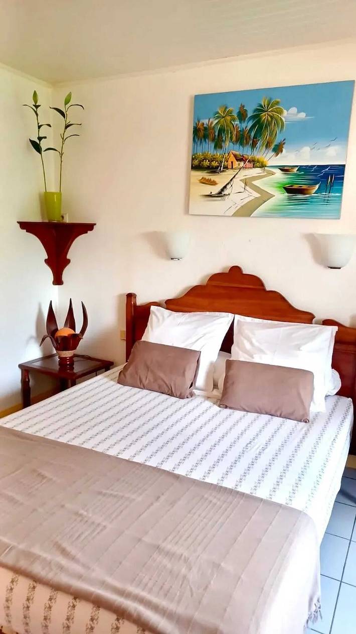 Gîte pour 2 personnes, avec balcon à Sainte-Anne (Martinique) - 3