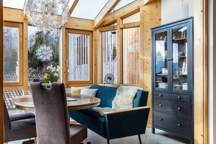 Ganze Wohnung, Premium-Ferienwohnung Nearby: 146m², Whirlpool, Kamin & Bergblick – Hunde willkommen in Thüringen, Bezirk Bludenz