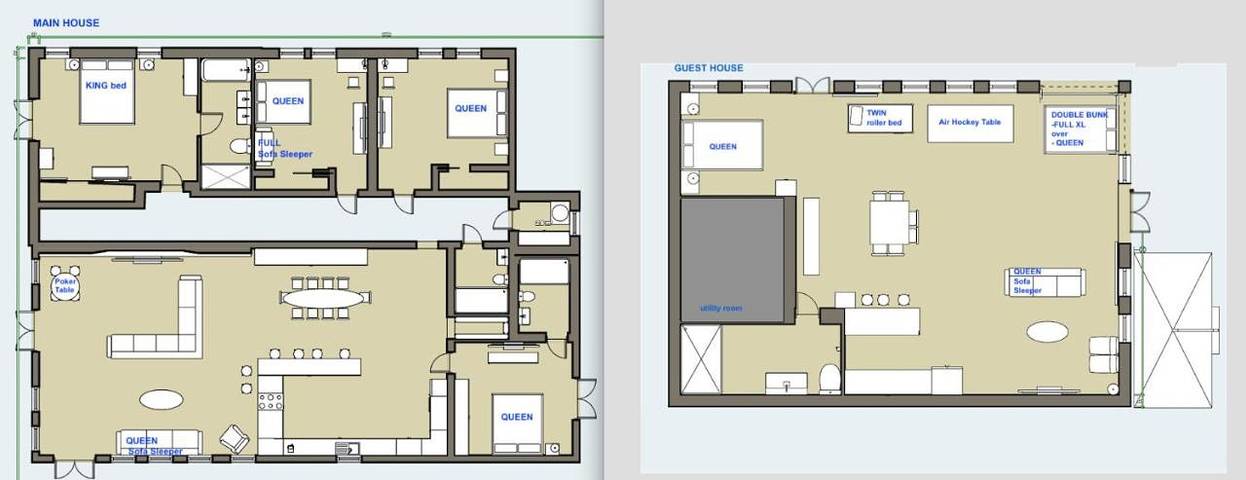 Villa pour 12 personnes, avec jacuzzi et piscine ainsi que bassin pour enfant et jardin, adapté aux familles à Las Vegas - 2