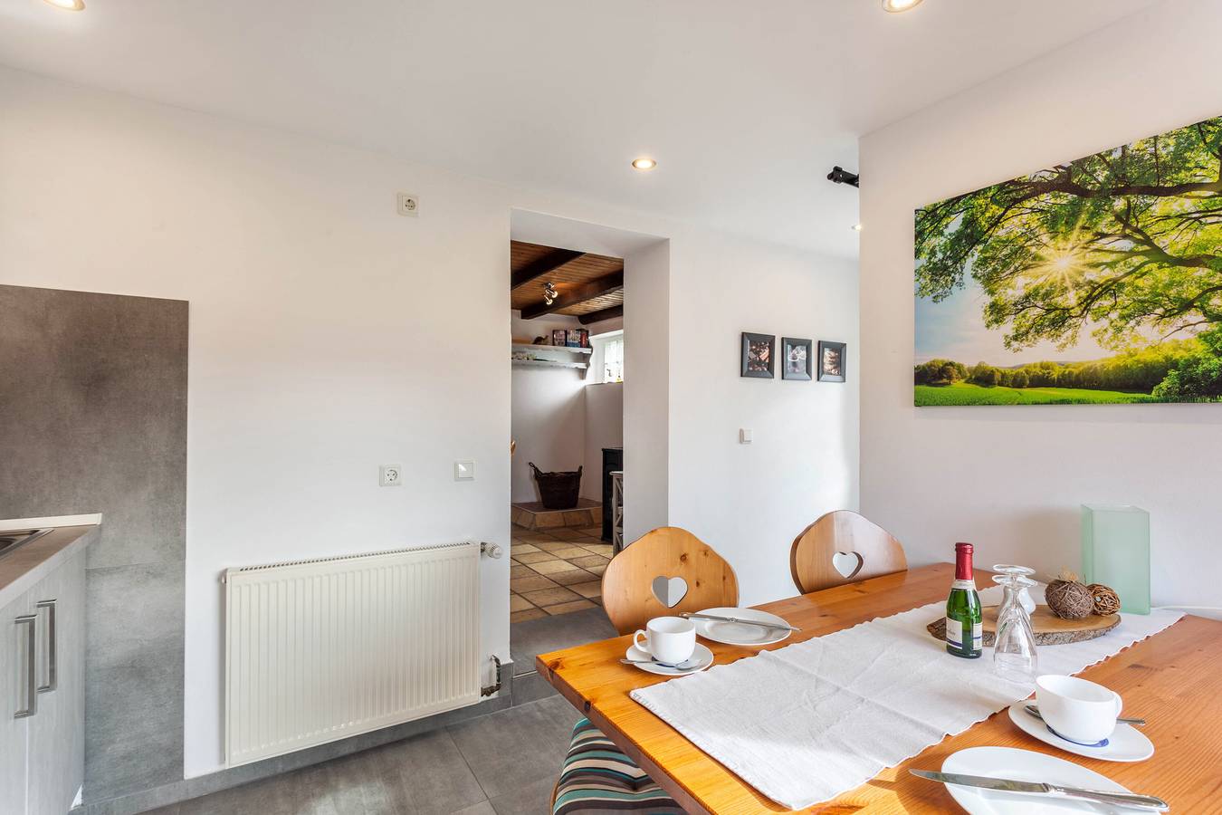 Ganze Wohnung, Ferienwohnung Nr. 1 mit Terrasse, 1 Schlafzimmer, max. 2 Personen in Kirchhundem, Siegerland