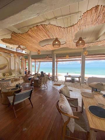 Station pour 2 personnes, avec vue et piscine ainsi que bassin pour enfant et jardin dans Ko Phangan