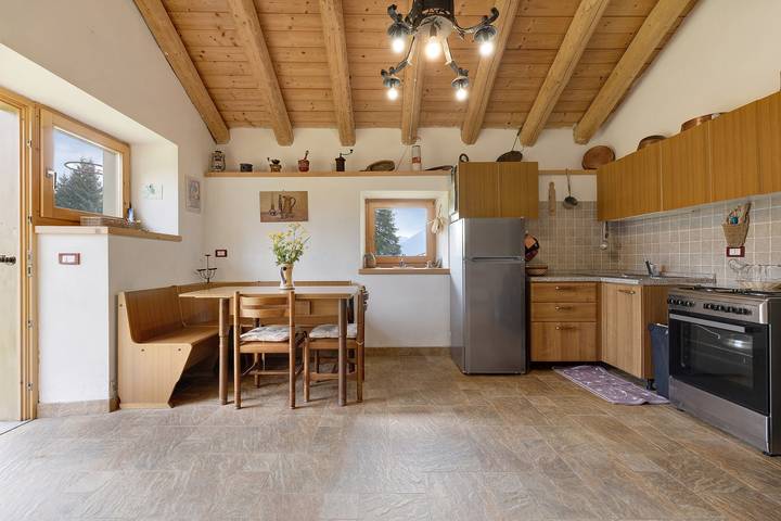 Blockhütte für 6 Personen, mit Garten im Trentino - 4