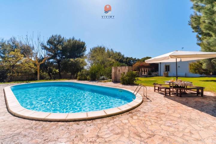 Villa per 5 persone, con Terrazza e Giardino nonché Piscina a Lido Marini