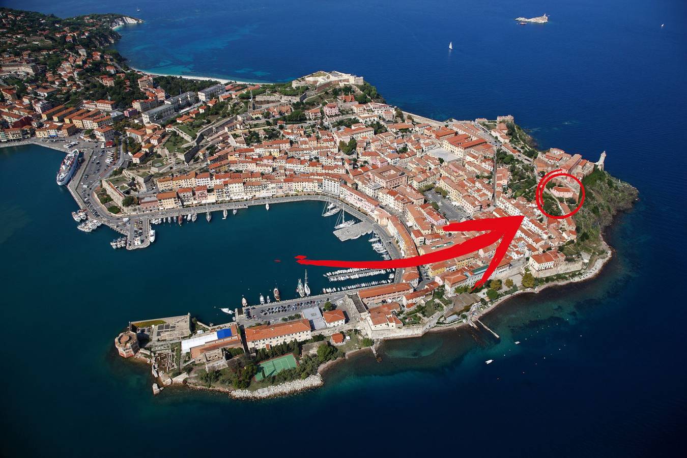 Appartement de vacances entier, Appartement de vacances pour 4 personnes in Portoferraio, Ile d'Elbe