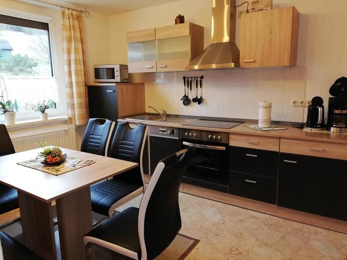 Ferienwohnung für 3 Personen, mit Balkon und Terrasse sowie Garten und Ausblick in Seiffen - 4
