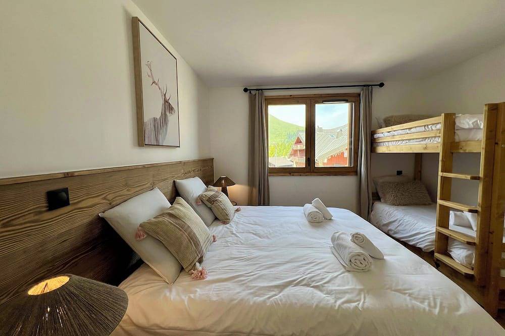 Geheel appartement, Oxalis 105: Superb new apartment | 10 people | Pied des pistes resort center  in Le Praz de Lys, Taninges