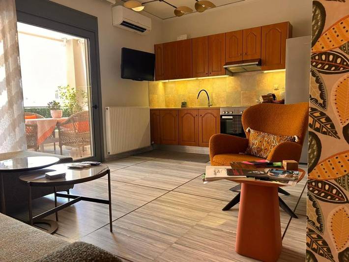 Gîte pour 5 personnes, avec balcon et vue, adapté aux familles dans Palaia Epidavros - 2