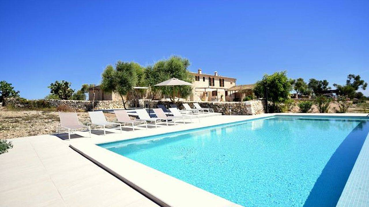 Casa de vacaciones para 12 personas con vistas in Villafranca de Bonany, Interior de Mallorca
