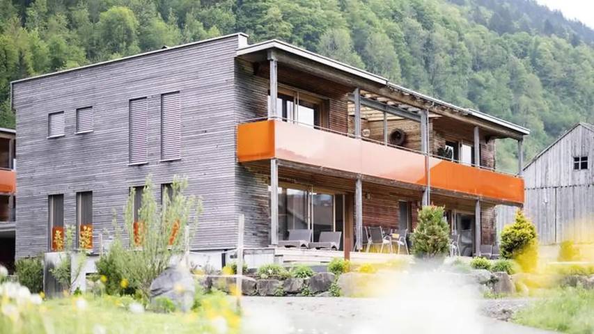 Ferienwohnung für 4 Personen, mit Whirlpool und Garten sowie Terrasse und Sauna in Bizau - 2