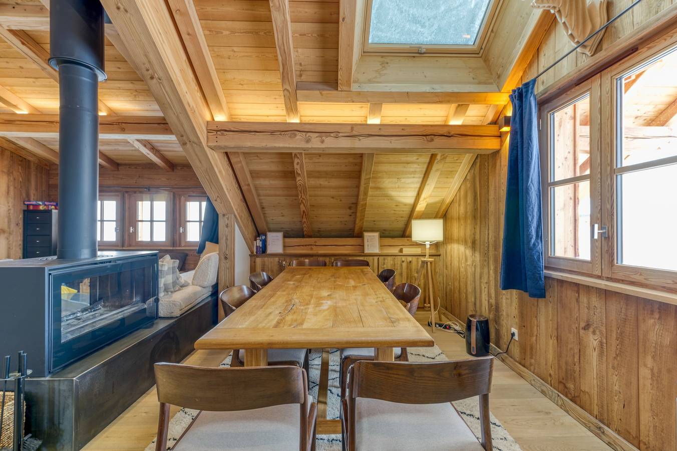 Ganze Wohnung, Appartement 'Magnifique Appartement Le Taillefer' mit Bergblick, Balkon, Ski-in/Ski-out in Villard-Reculas, Nationalpark Écrins