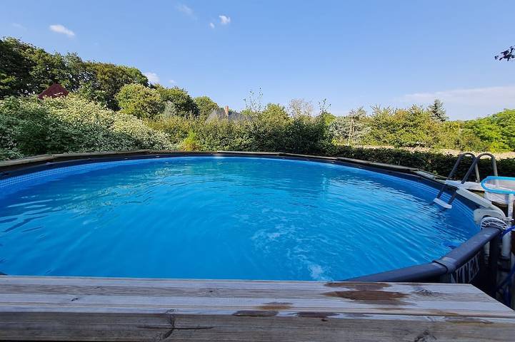 Location de vacances pour 3 personnes, avec piscine, animaux acceptés dans Les Petites Dalles