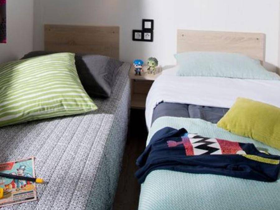 Camping Les Rives du Loup - Mobilheim 6 personen - Familiär 2 + Klimaanlage in Tourrettes-sur-Loup, Cannes und Umgebung