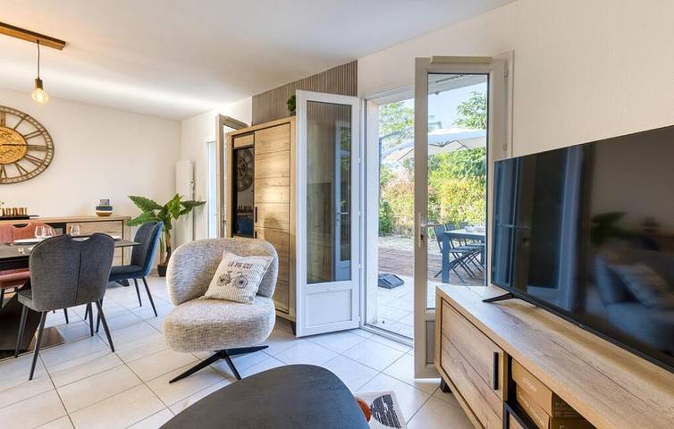 Maison de vacances pour 6 personnes, avec jardin