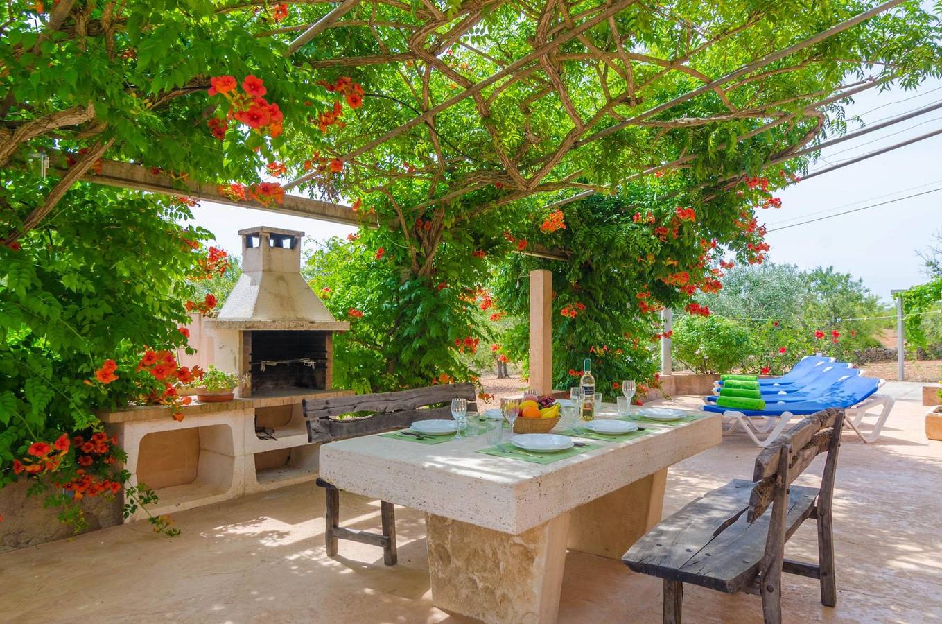 Casa de vacaciones para 6 personas con jardín in Santanyí, Mallorca Sur