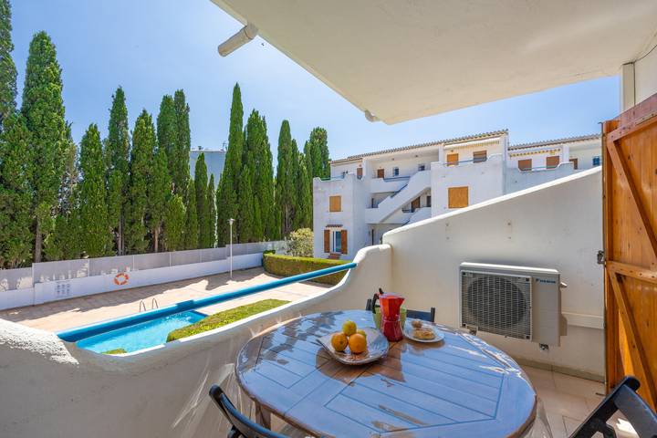 Appartamento intero, Appartamento vacanze per 3 persone con terrazza in L'Escala, Upper Empordà