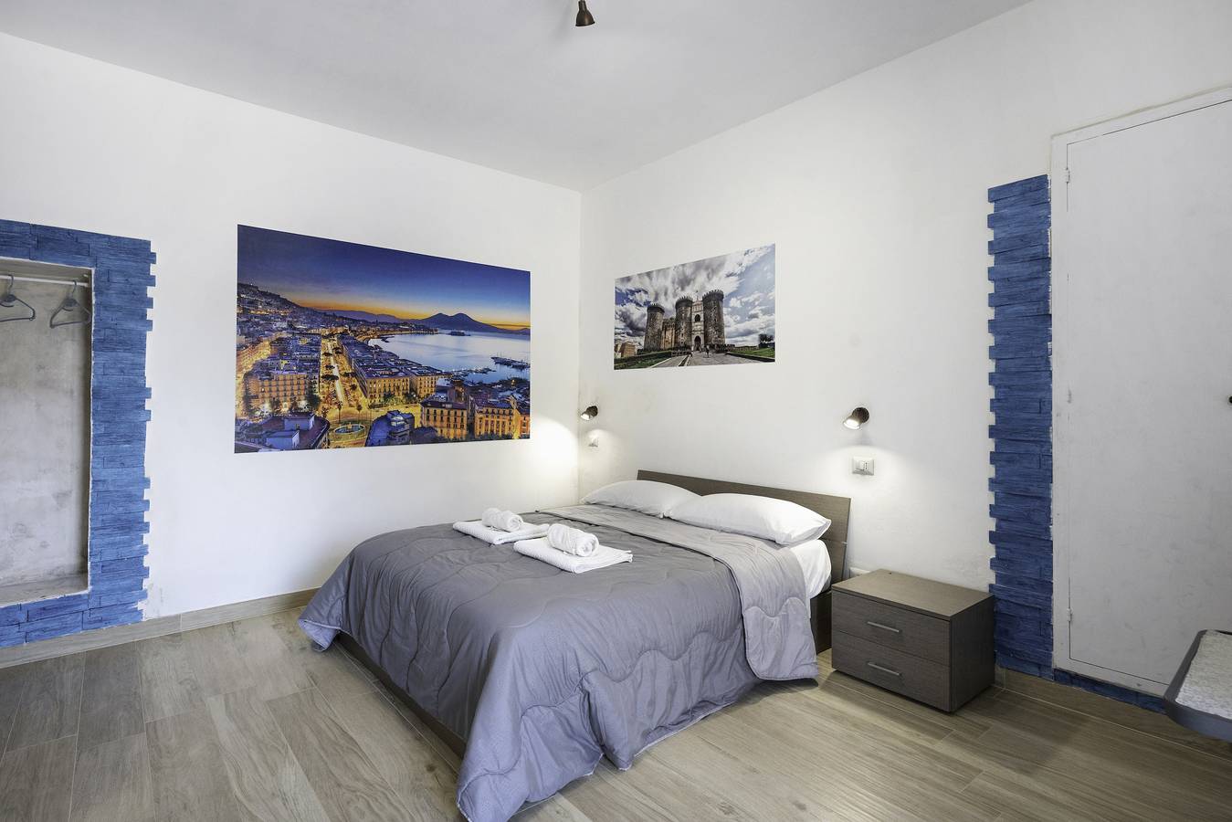 Zimmer 'Napoli Con Vista Vesuvio' mit Bergblick, Wi-Fi und Klimaanlage in Pimonte, Monti Lattari