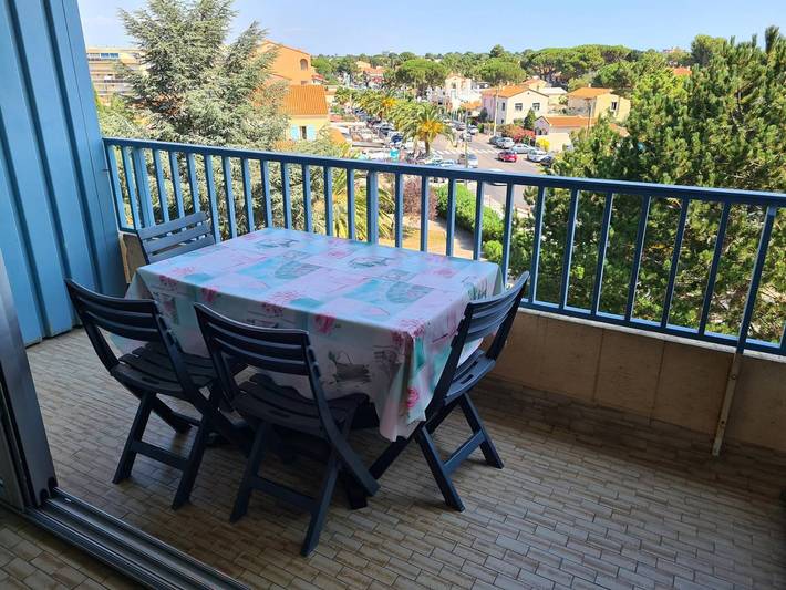 Gîte pour 4 personnes, avec balcon dans Argeles-Plage - 2