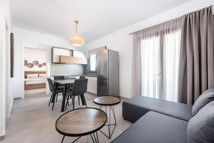 Ganze Wohnung, Nefelis Apartment mit Meerblick und privatem Balkon in Kardamaina, Kos