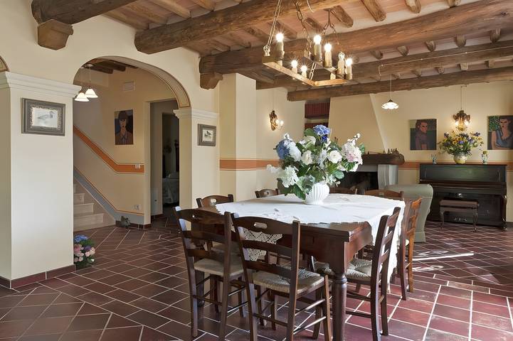 Villa für 18 Personen, mit Garten und Whirlpool sowie Kinderpool in der Toskana - 2