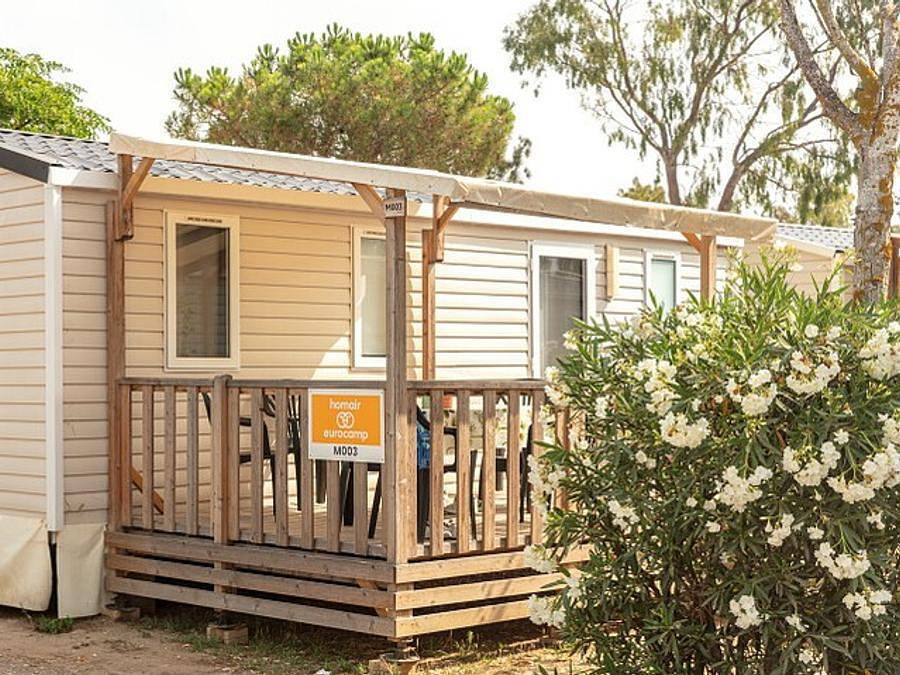 Camping La Masseria - Mobilheim 6 personen - Mobilheim | Comfort | 3 Zi. | 6 Pers. | Erhöhte Terrasse | Clim. in Gallipoli, Golf von Tarent