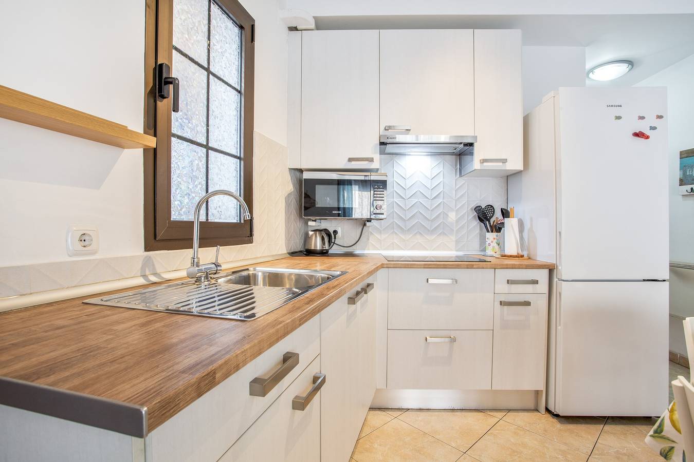 Geheel appartement, Vakantieappartement 'Mi Cotillo' met balkon en wifi in Piedra Playa, La Oliva