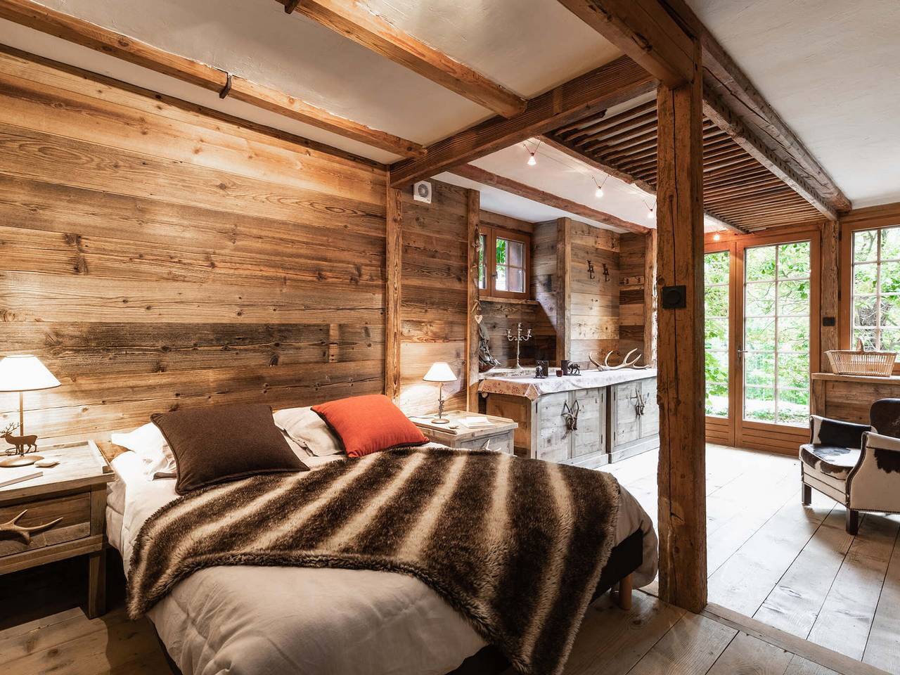 Casa 3*, granja renovada, 10 pax, cerca de pistas, garaje, mascotas permitidas in La Clusaz, Región de Annecy