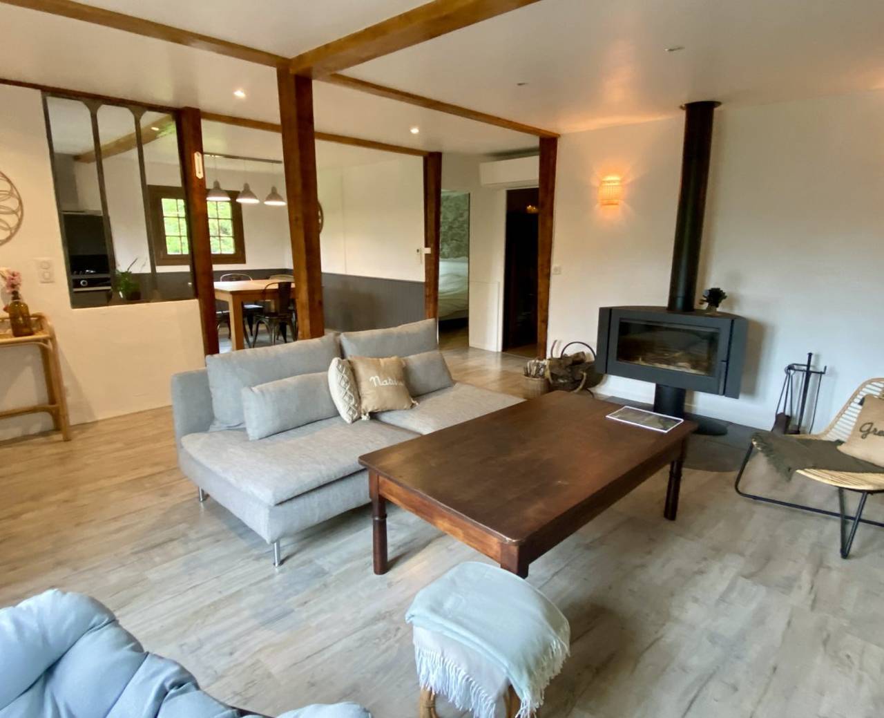 Au Cœur Vert 💚 Chalet en bord de Saône in Pontailler-sur-Saône, Région de Dijon