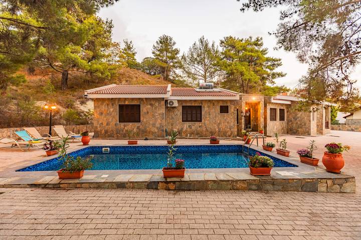 Ferienhaus für 10 Personen, mit Balkon/Terrasse und Ausblick, mit Haustier in Südzypern - 4