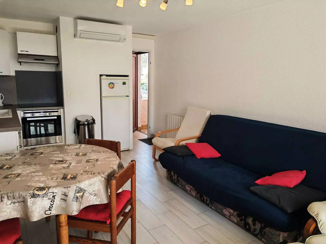 Appartement entier, Appartement 3 pièces climatisé au rez-de-chaussée à Le Barcares - Cap Coudalere in Le Barcarès, Côte d'Améthyste