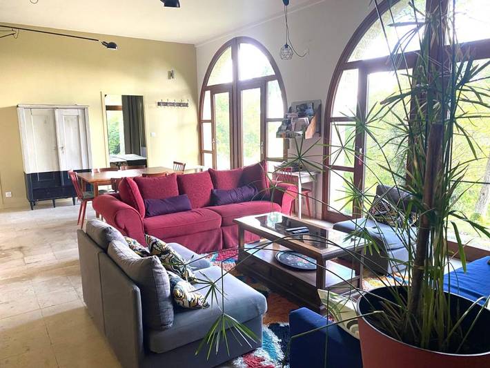Location de vacances pour 8 personnes, avec Terrasse ainsi que Jardin et Vue à Vézelay - 3