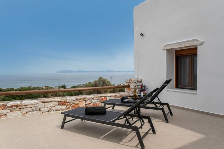Ferienhaus für 4 Personen, mit Balkon auf Naxos