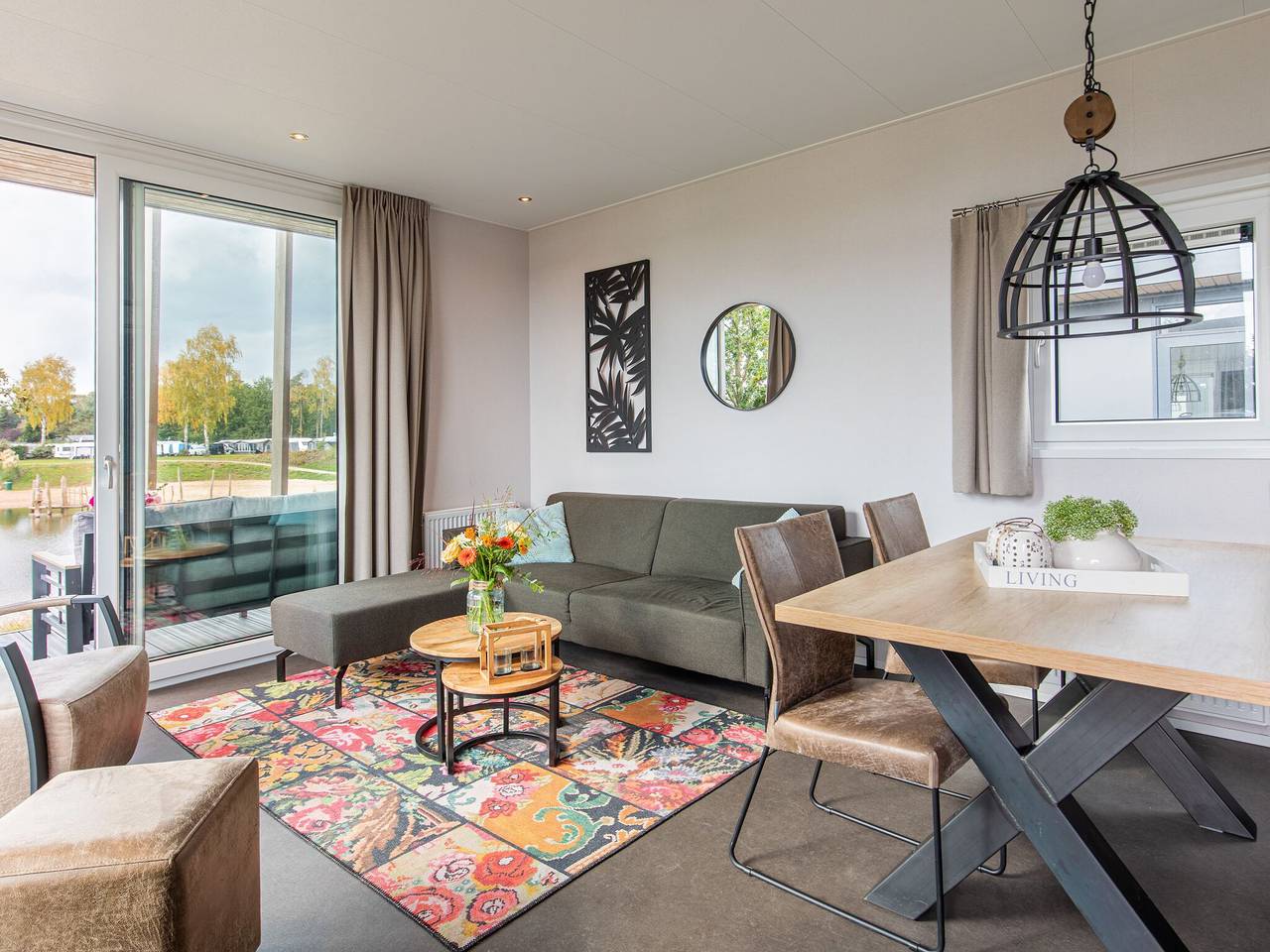 Chalet by Beach and Harbor with Terrace in Bergen (Limburg), De Maasduinen National Park