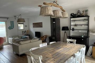 Gîte pour 6 personnes, avec balcon dans Office De Tourisme De La Terre Des 2 Caps