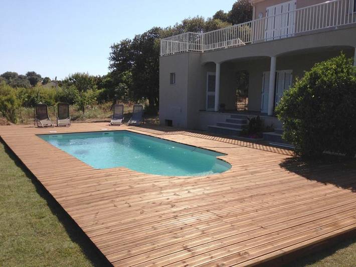 Location de vacances pour 2 personnes, avec piscine et jardin à Serra-di-Ferro - 3