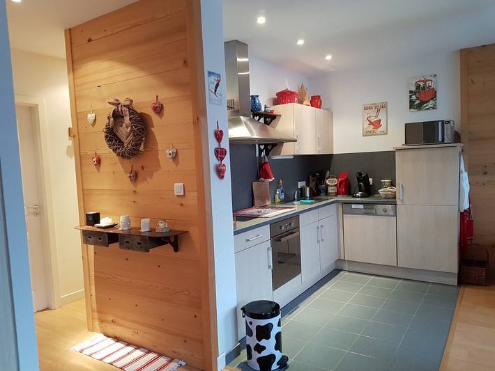 Gîte pour 5 personnes, avec Balcon à Chatel - 4