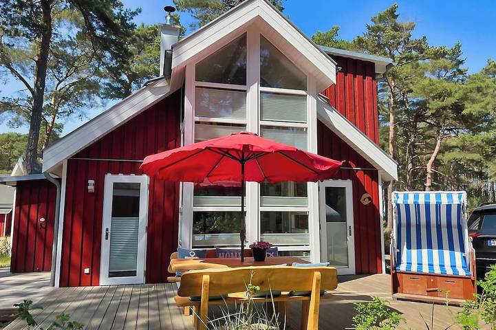Ferienhaus für 5 Personen, mit Terrasse und Sauna