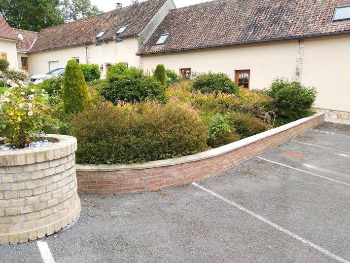 Location de vacances pour 2 personnes, avec terrasse et sauna ainsi que vue et jardin, animaux acceptés à Bezinghem - 2