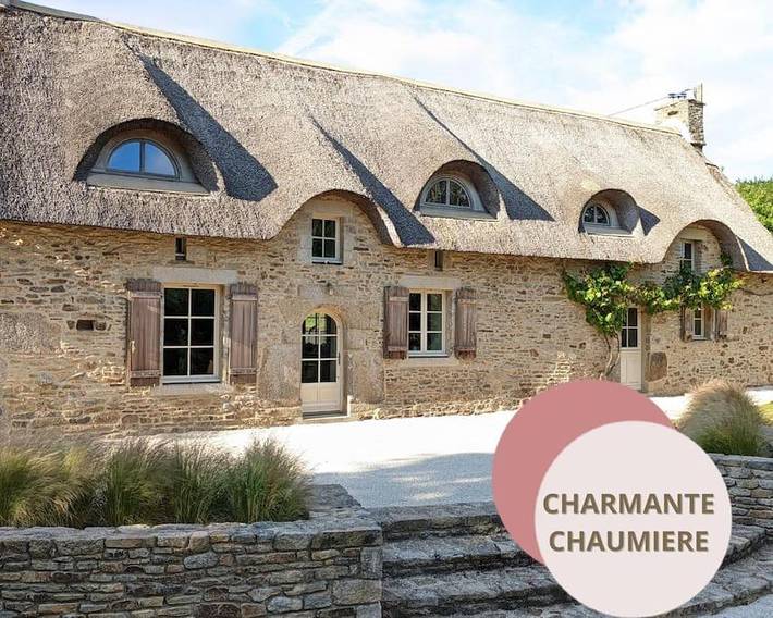 Maison de vacances pour 8 personnes, avec Terrasse et Jardin à Camors