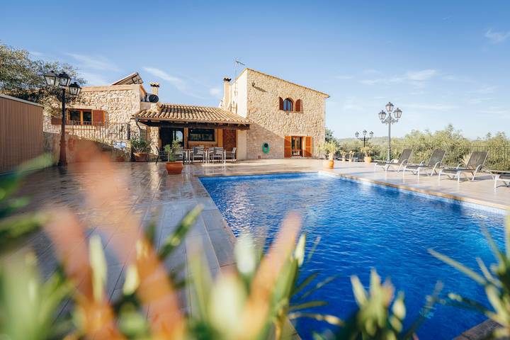 Casa rural para 11 personas, con jardín, Se admiten mascotas en San Juan (Mallorca)