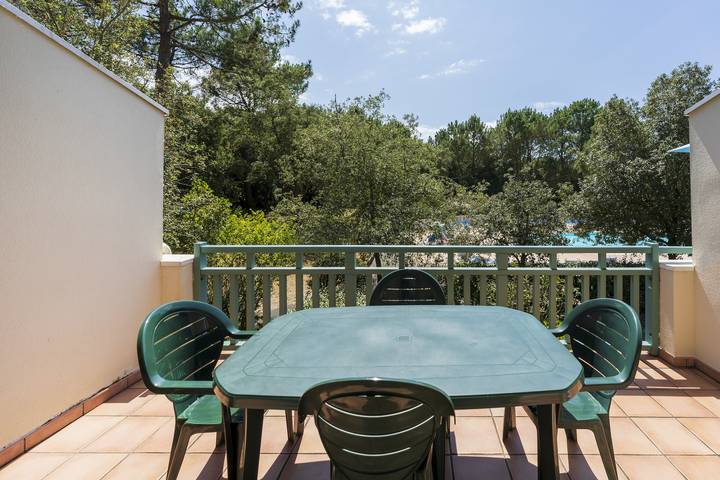 Gîte pour 6 personnes, avec balcon et bassin pour enfant à Soustons - 2