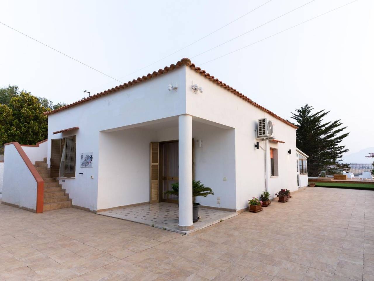 Villa Panorama del Golfo mit privatem Pool und Grillplatz in Balestrate, Palermo Provinz