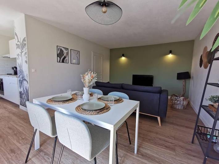 Apartamento de vacaciones para 4 personas, con balcón y vistas - 1