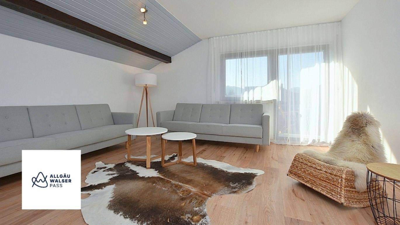 Ganze Wohnung, Gemütliche Ferienwohnung Löwenzahn in Oberstaufen für Familien in Thalkirchdorf, Oberstaufen