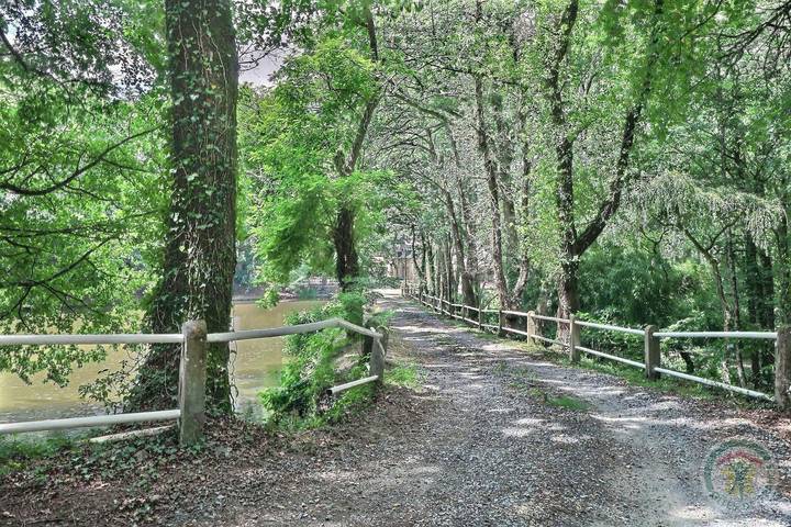 L'étang du Val in Guignen, Région de Redon