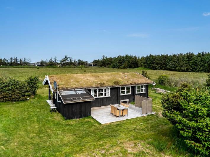 Ferienhaus für 4 Personen, mit Terrasse in Grønhøj Strand