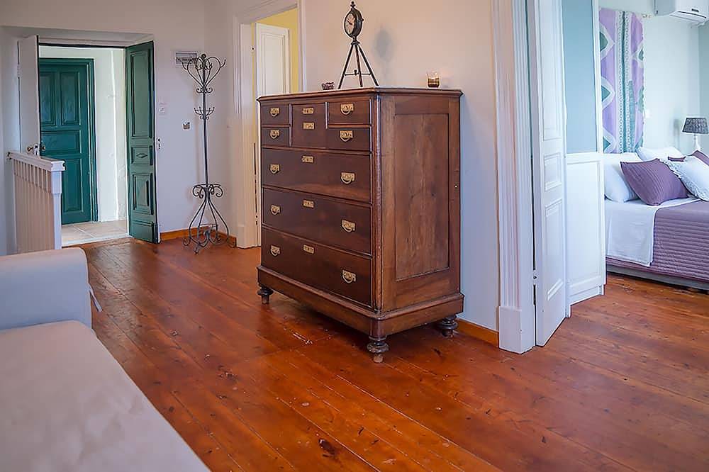 Traditionelles Steingebäude in Korfu